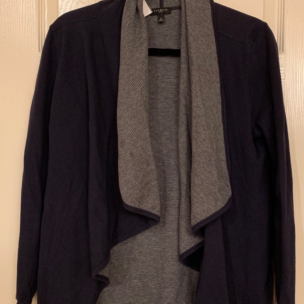 Talbots Jersey Cardigan